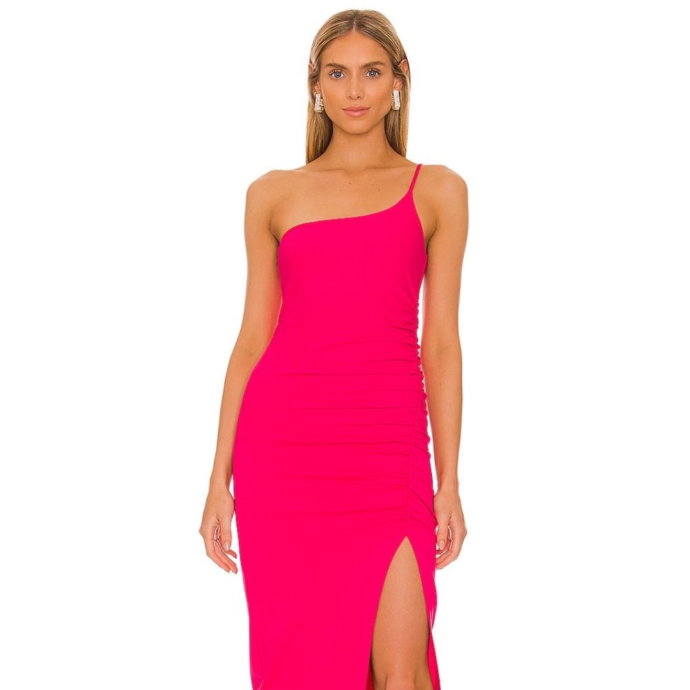 Lovers + Friends Nami Maxi Dress Pink Size M